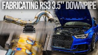 Fabricating 2018 RS3 Downpipe - Full 3.5