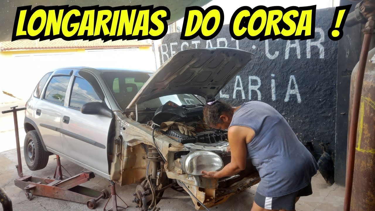 COMO SOLDAR AS LONGARINAS DO CORSA RECUPERAÇÃO ESTRUTURAL ! - YouTube