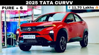 2025 Tata Curvv Pure + S ₹ 11.99 Lakhs Most Detailed Review | Moter Jet