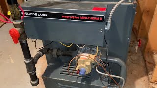 Teledyne Laars Mini-Therm II (JVT model, 1996) pilot on but boiler won’t fire FIX and troubleshoot