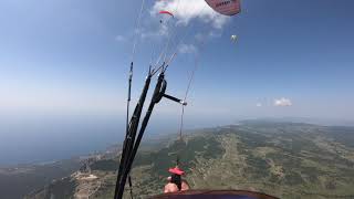 07.07.2020 Крым гора Ай-Петри, полёт на параплане.