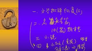 1205M 文學批評