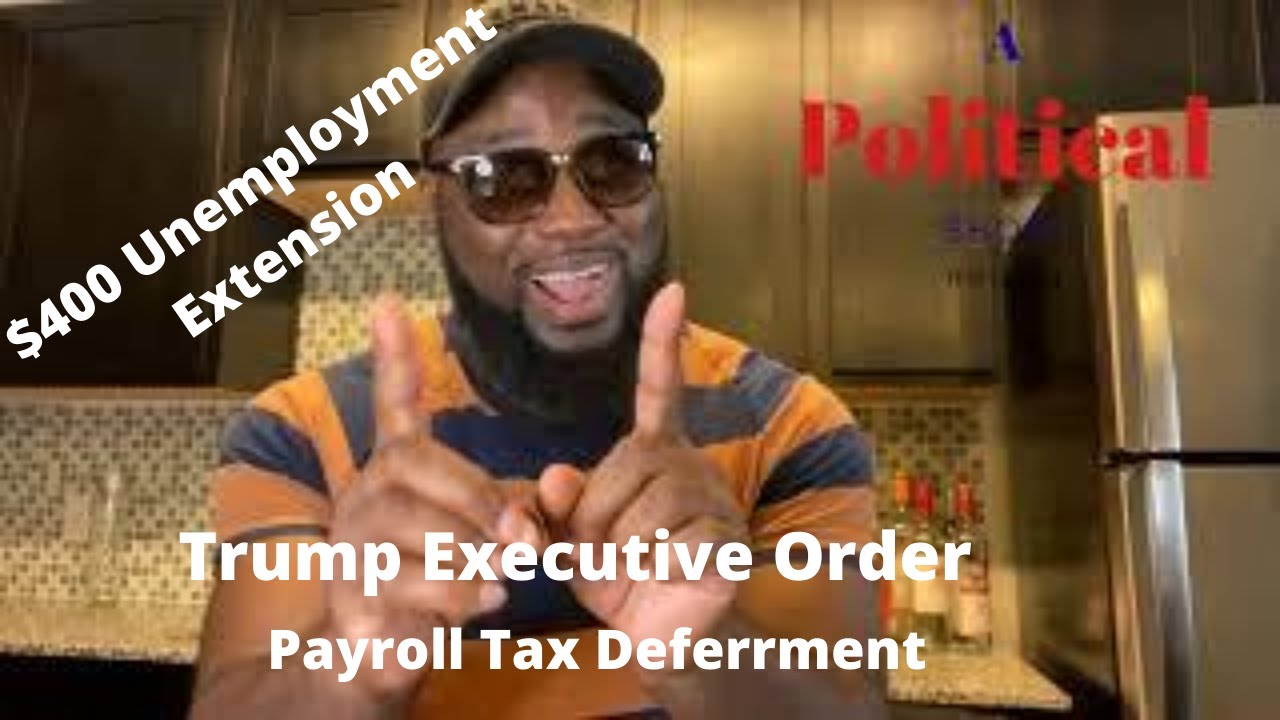 Payroll Tax Deferral Ordered By Trump - "A Political Short" - YouTube