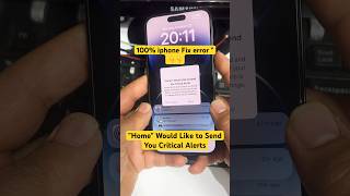 "Home" Would Like to Send You Critical Alerts fix error iPhone #iphone #homatell #apple
