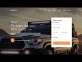 How to make a Rent a car Website in HTML and CSS | Source code
