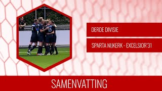 Samenvatting Sparta Nijkerk - Excelsior'31