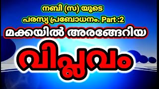 മക്കയിൽ അരങ്ങേറിയ വിപ്ലവം.നബി (സ) യുടെ പരസ്യ പ്രബോധനം Part 2 , malayalam