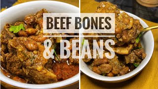 Meaty Beef Bones & Beans soup