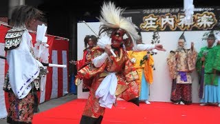 雲取神楽座 『日割』 つながろう福岡-久留米 ～久大線復興祈願イベント～ 大分県由布市 庄内神楽 久留米公演