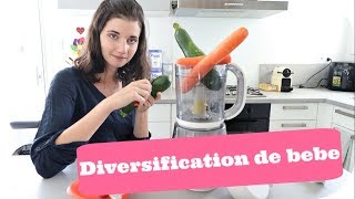 SON 1ER REPAS - DIVERSIFICATION ALIMENTAIRE