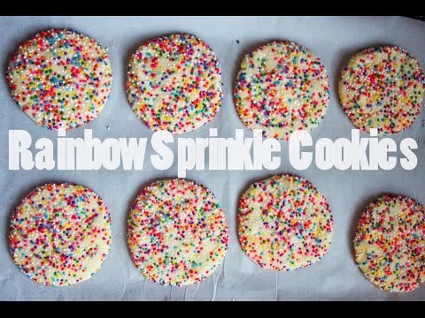 Rainbow Sprinkle Cookies Rainbow Sprinkle Cookies