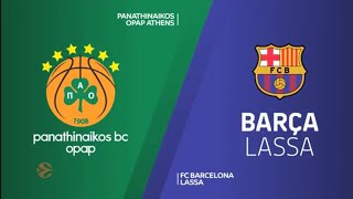 NBA2K19 - Panathinaikos OPAP Athens vs FC Barcelona Lassa - Full Gameplay