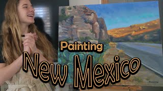 Painting Number 4 In My New Mexico Collection - Studio Tutorial