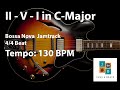 II-V-I in C Major - Jamtrack Bossa Nova