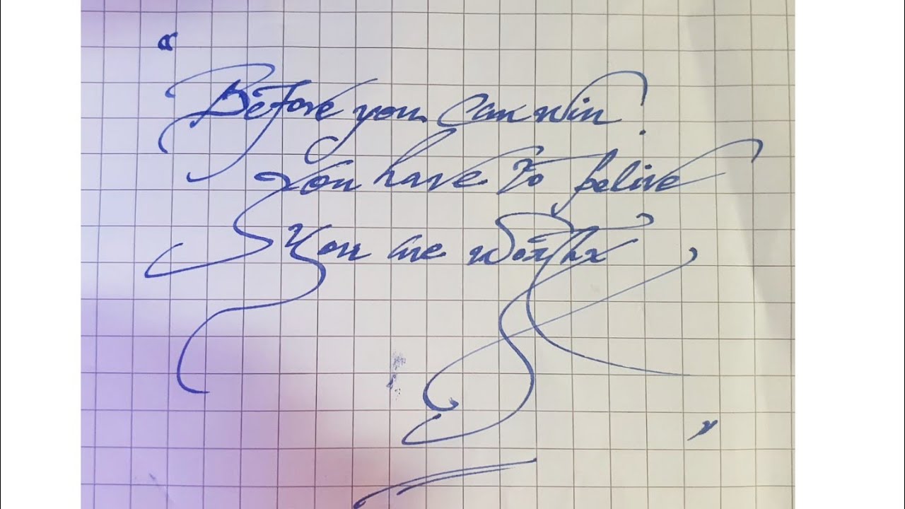 Cursive Writing Calligraphy Handwriting Youtube Cursive Writing Calligraphy Handwriting Youtube
