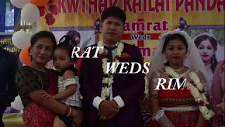 SAMRAT WEDS RIMA || WEDDING SHORT CLIPS || Vivek New Kokborok Weeding Video 2019