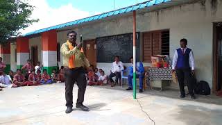 Magic show Sarvodaya HPS Yergol|magic show|entertainment purpose|Magic tricks#Anchor M K#