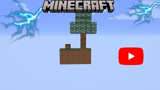 let's play 2d skyblock Minecraft Map