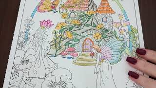 ASMR Fairy Gardens Coloring Book 27