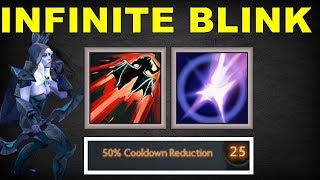 Infinite Blink [ 50% CD Reduction + Blink + Blink ] | Dota 2 Ability Draft