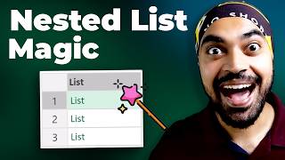 Nested Lists in Power Query: You’ll Wish You Knew This Sooner