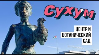 Сухум. Центр города и ботанический сад.