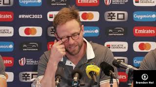 RWC2023:  Wallabies press conference ahead of Portugal game