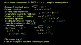 Deductive reasoning 2 | Sequences, series and induction | Precalculus | Khan Academy