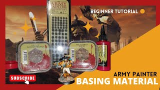 Unboxing, Review  and Tutorial of Army Painter Basing Materials for Beginners