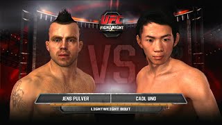 JAPANESE MMA PIONEER SHOWCASE! Jens Pulver vs Caol Uno UFC Undisputed 2010