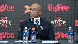 CFTV: UCF coach Johnny Dawkins on 108-83 loss to Iowa State