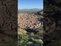 panoramic video of corleone sicily taken from the monument to san leoluca and cristo risorto