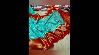 Banarasi dybal gorget soft fabric 🥰🥰Super super 2D colors combination Best qualit 🌹1550+$