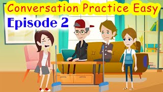 Easy Learning English Speaking Practice (Sharon, Peter, Jack, Anne, Alice)