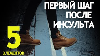 ДЕЛАЕМ ПЕРВЫЙ ШАГ ПОСЛЕ ИНСУЛЬТА. ПЯТЬ ГЛАВНЫХ ЭЛЕМЕНТОВ.