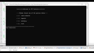 Bank Management System using C