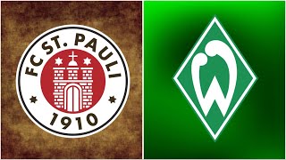 🔴SV Werder Bremen - St.Pauli / Live Kommentar Realnico