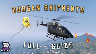 HOW TO DO THE DUGGAN SHIPPMENTS GTA-5 💎CASINO HEIST SETUP💸