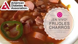 Frijoles Charros SALUDABLES en VIVO - Mexican Bean Soup Recipe 🤗