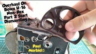 Overhaul On Bolex H-16 Non-Reflex Part:2 Start Dismantling