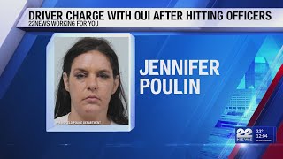 Springfield woman faces charges in connection with hitting 10 cars, injuring two officers