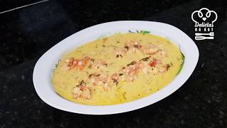 🦐 Receita de Camarão na Nata