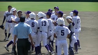 【高校野球】天理・野村大雅(3年・外野手)【決勝進出を決める劇的サヨナラ2点タイムリー】第68回全国高校軟式野球選手権大会・準決勝