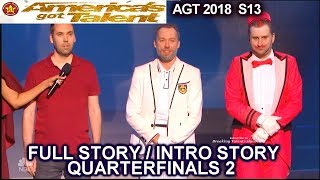 Front Pictures Full Judges Comments & Full INTRO STORY QUARTERFINALS 2 America's Got Talent 2018 AGT