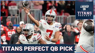 Tennessee Titans PERFECT QB Pick in 2023 NFL Draft & NEVER Draft a QB in the Late Round