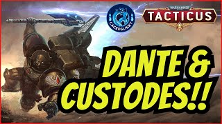 Warhammer 40k Tacticus | Dante \u0026 Custodes | Leaks | Traits | Abilities