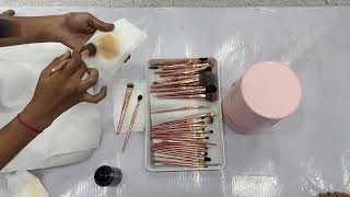 How to clean your brushes | #pratikshathorat