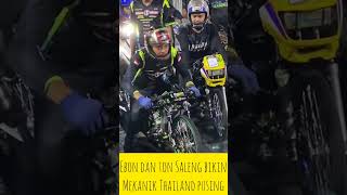 Ebon dan ton Saleng bawa ninja tekno tuner dgn time bagus, bikin mekanik Thailand pusing