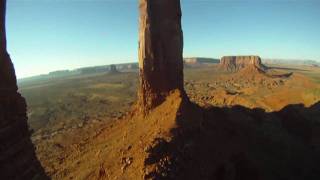 Paramotoring The Flat Top Ninja In Monument Valley!! Powered Paragliding Dream Exploration!!