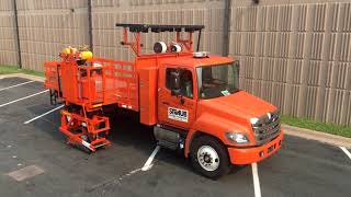 SD-690 Truck Mounted Pavement Marking Highway Tape Applicator System